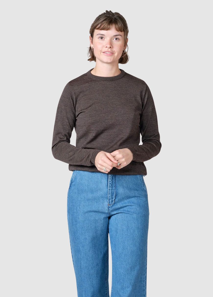 Womens Basic Merino Knit