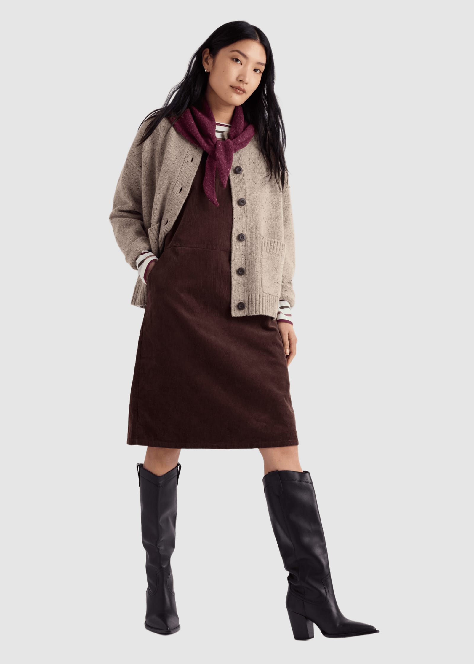 Salt Weave Pinafore Seedbed