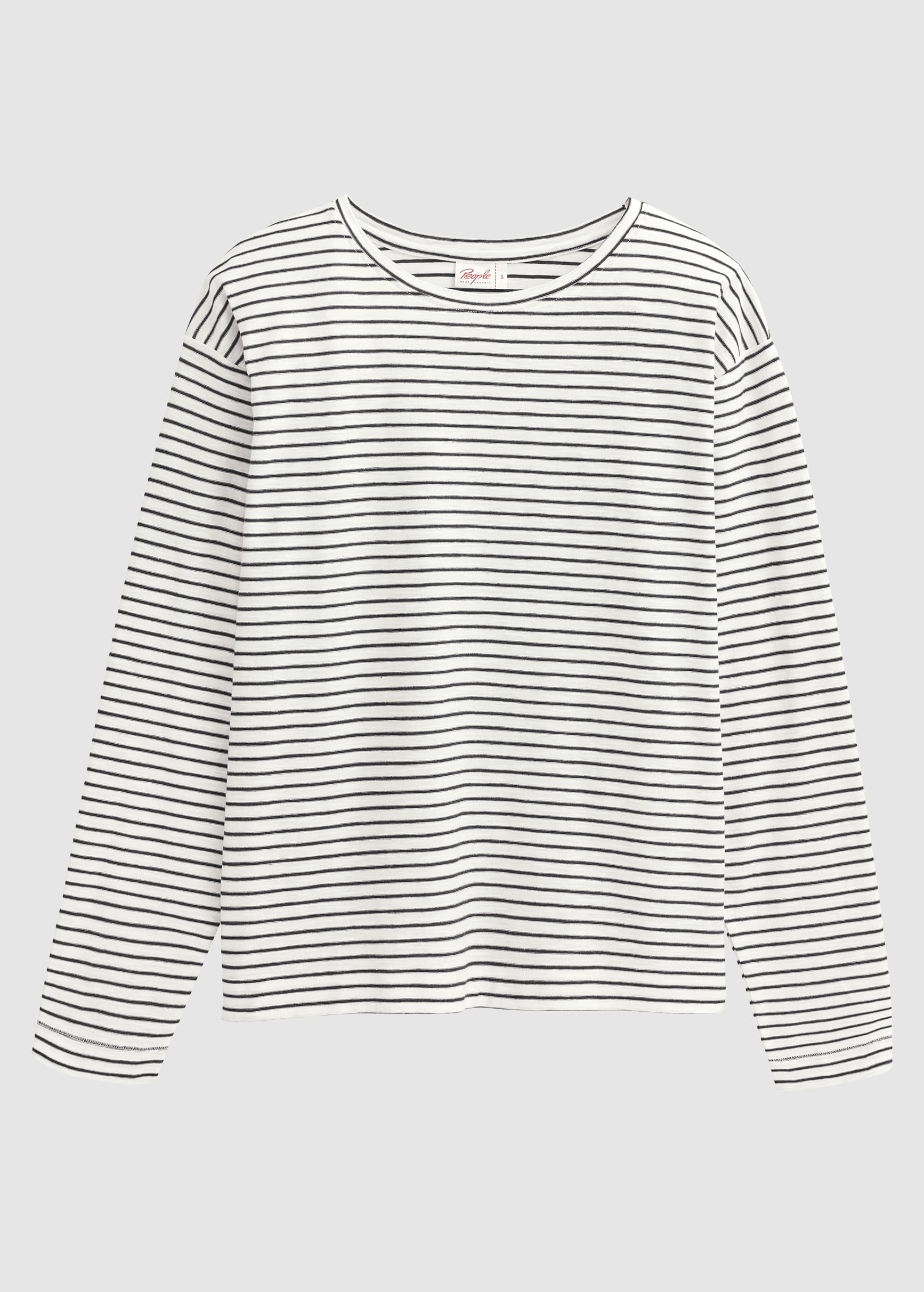 Langarm-Shirt Schwarz Geringelt Langarm-Shirt Schwarz Geringelt