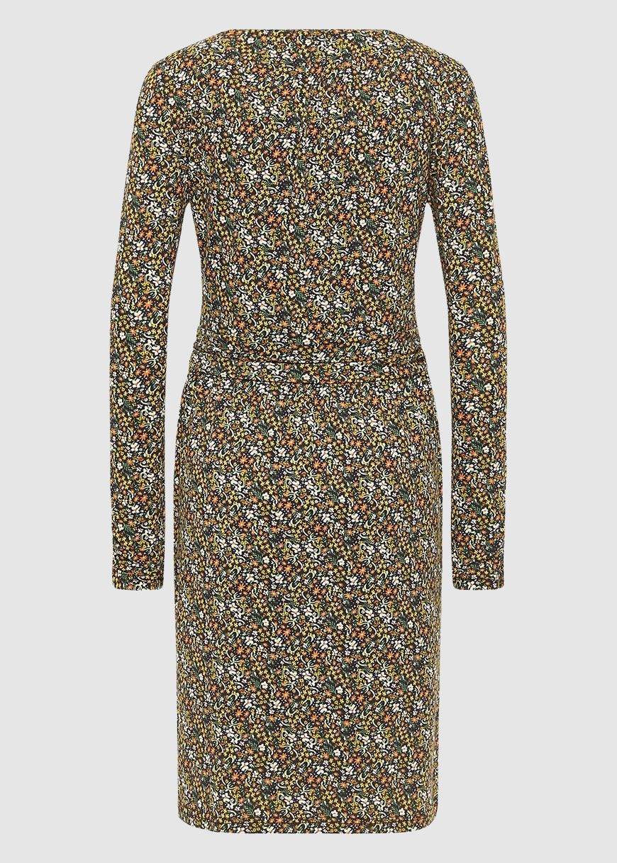 Tailliertes Jersey-Kleid
