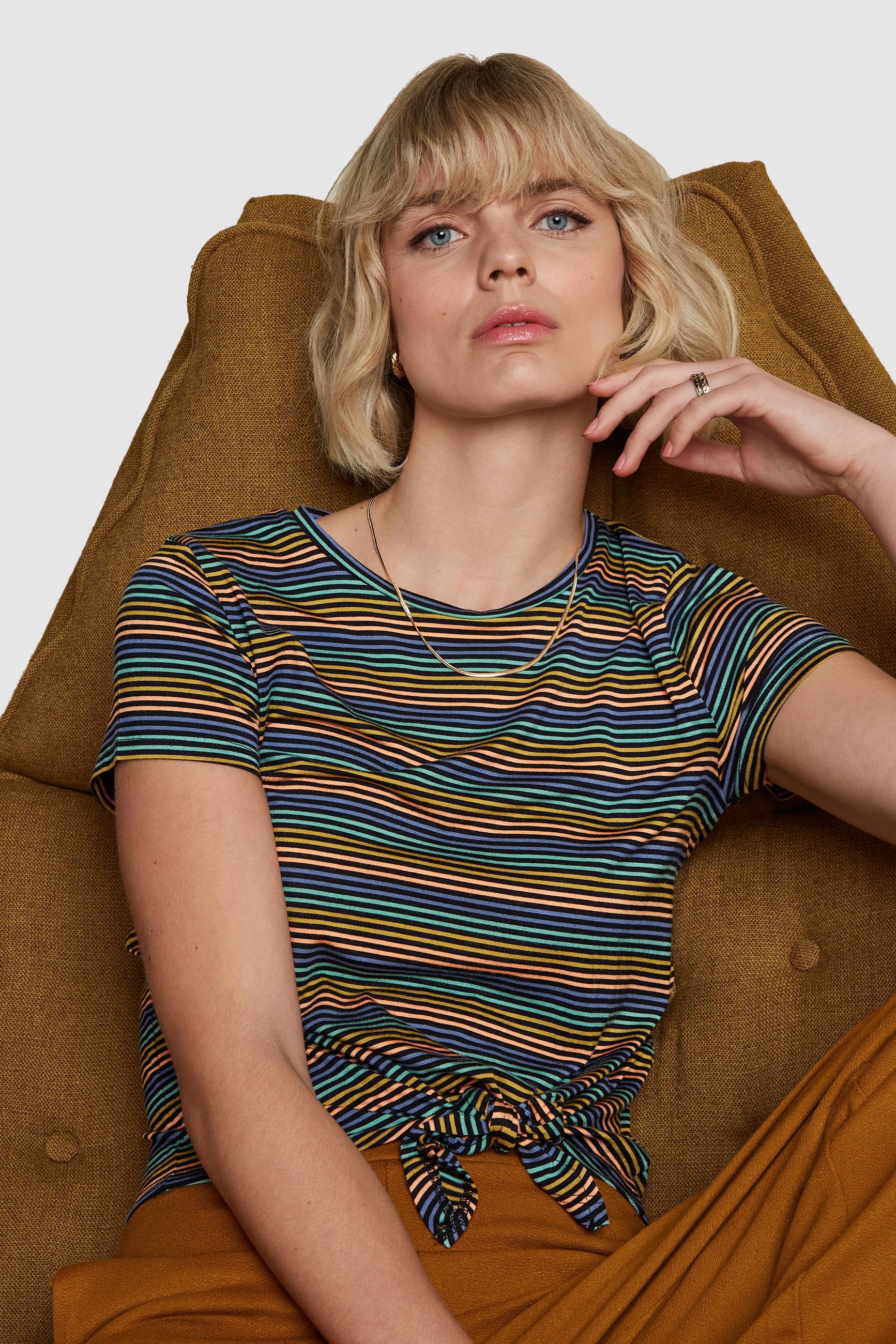 Knot Top Mariani Stripe