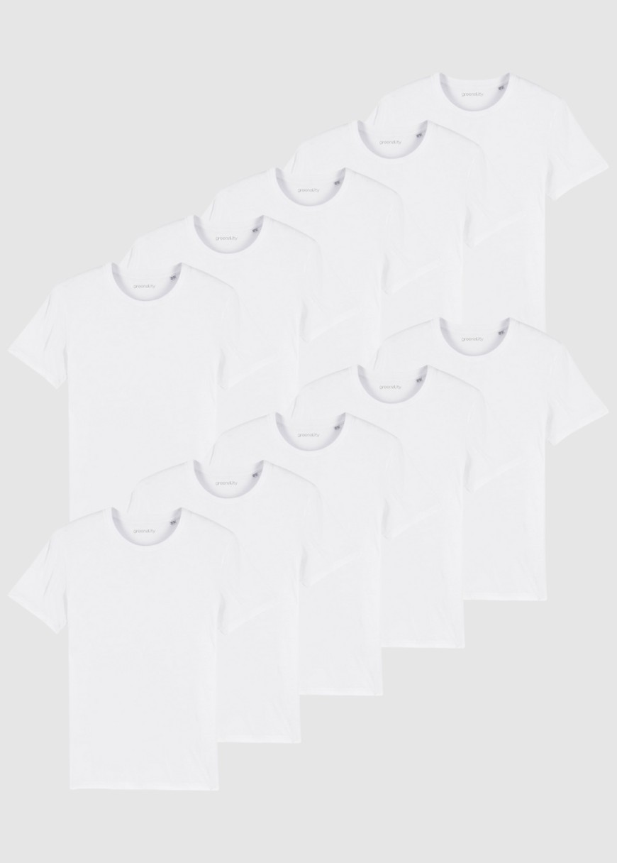 T-Shirt Medium Fit 10er Pack