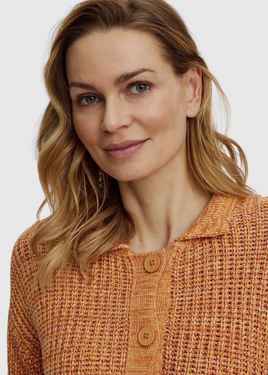 Strickjacke im Retro-Look