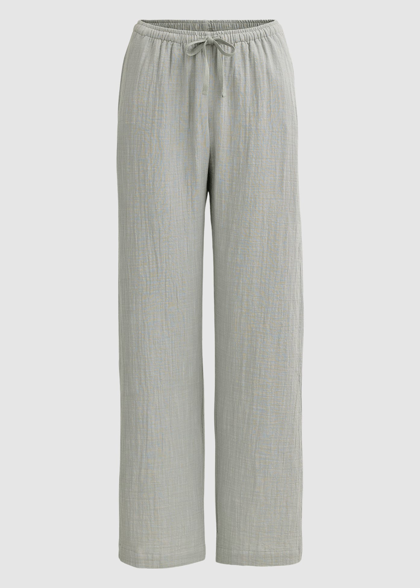 Slub Musselin-Hose Salbei