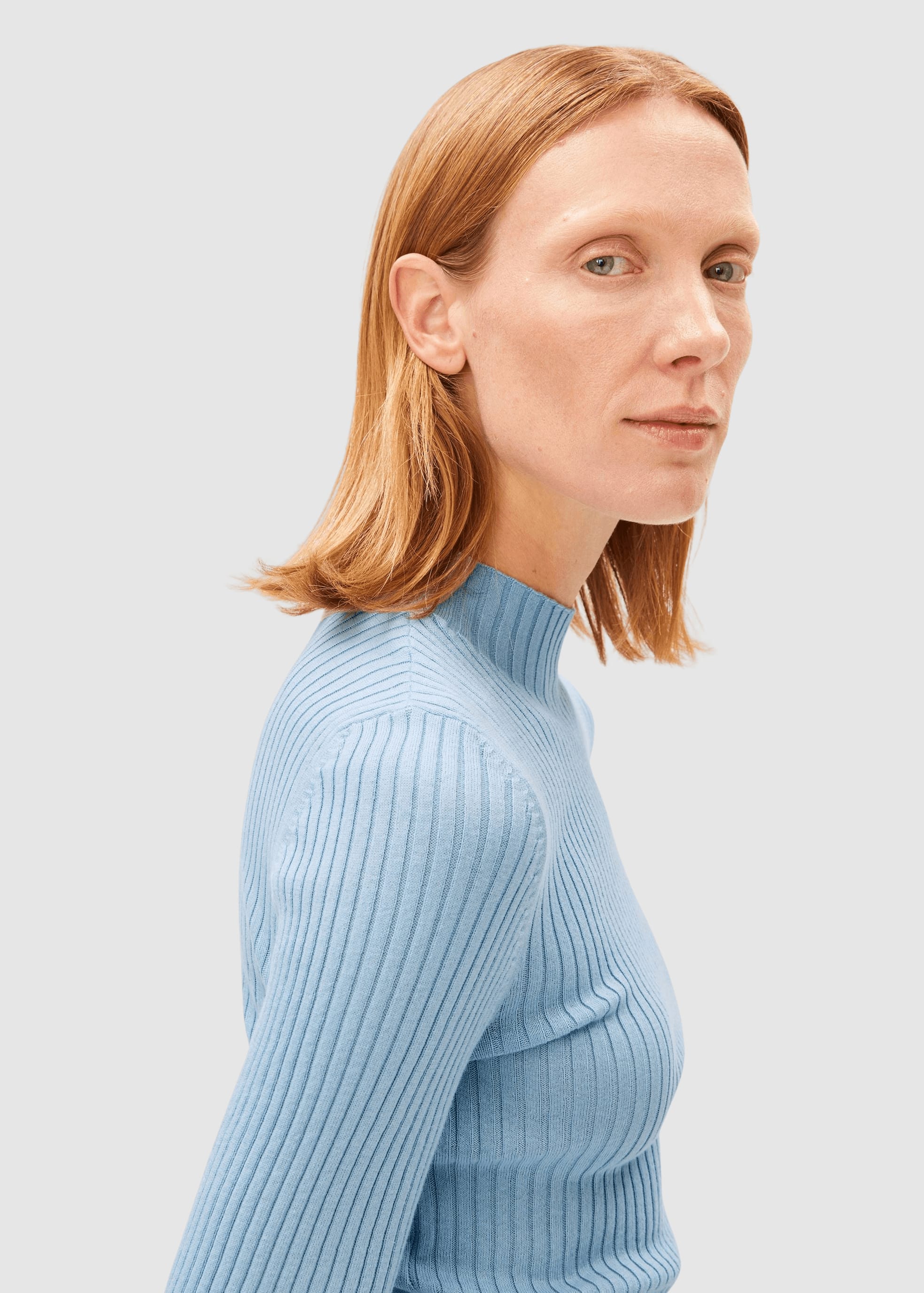 Alaania Knit Sweater Blue Glow
