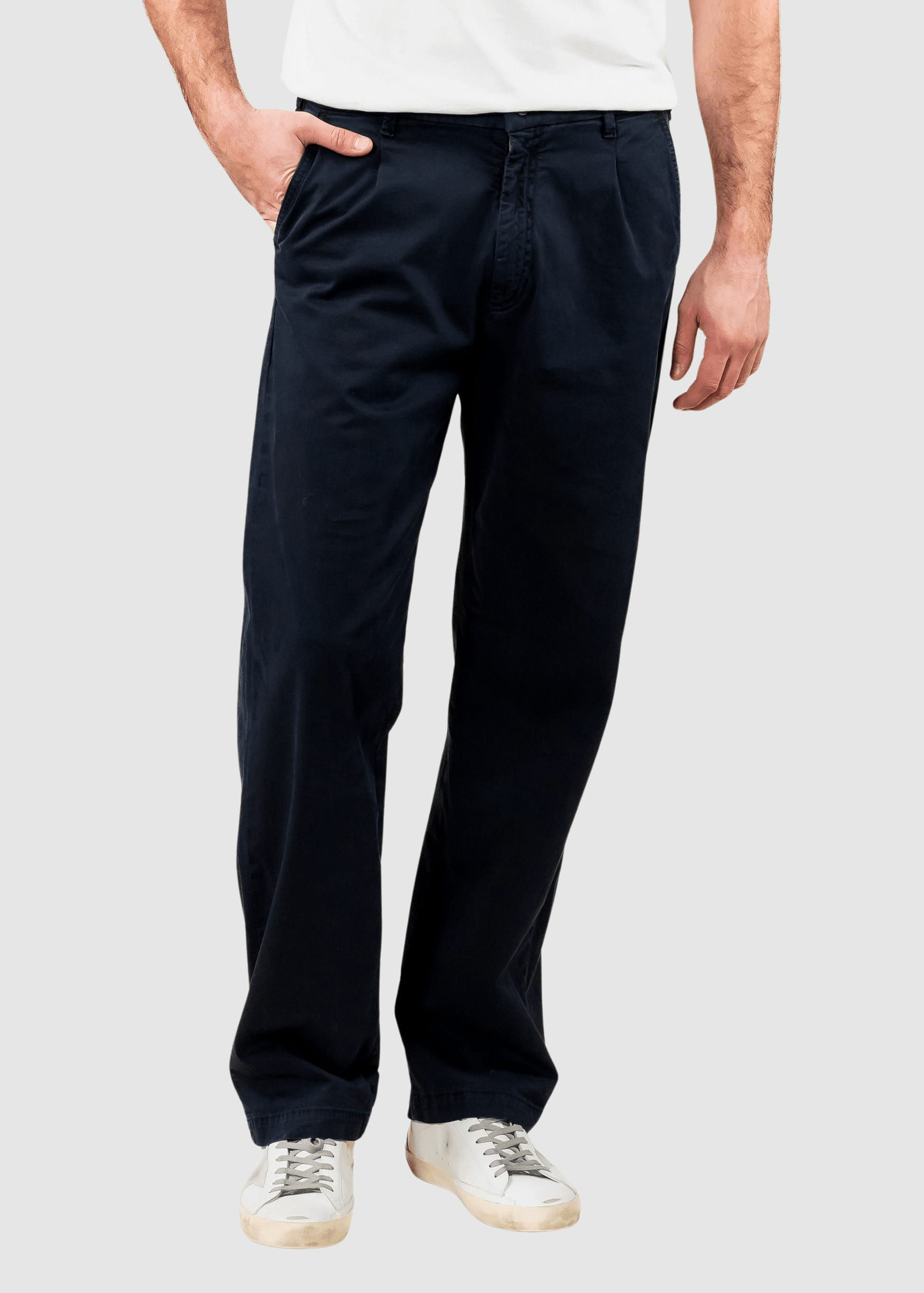 Harry Loose Chino Dark Navy