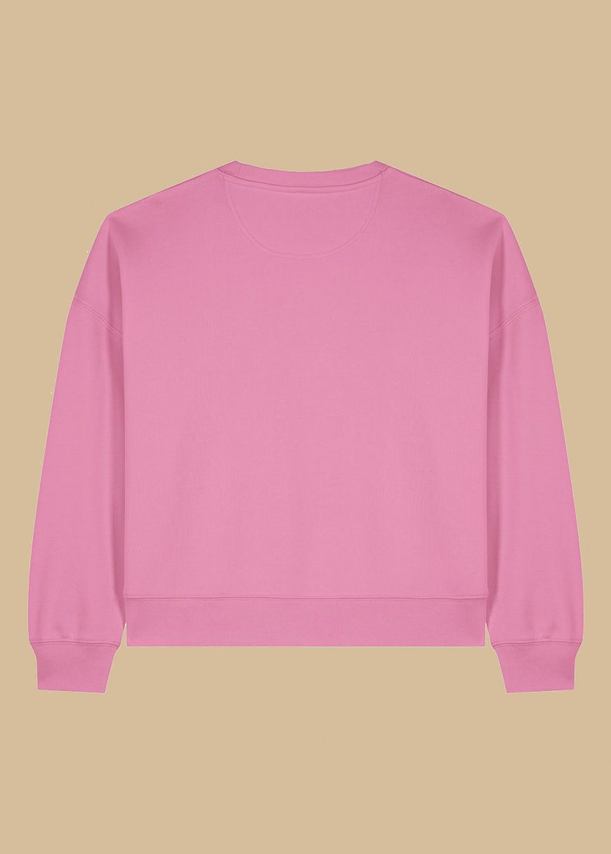 Classic Sweater Woman Bubble Pink